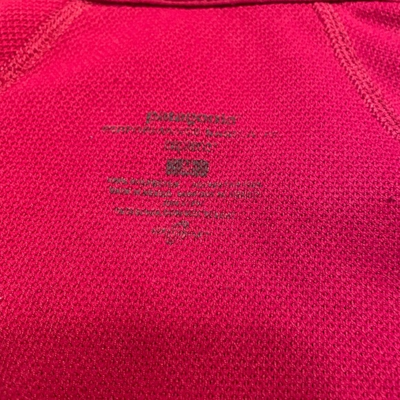 Patagonia zip neck - red medium - Picture 3 of 4